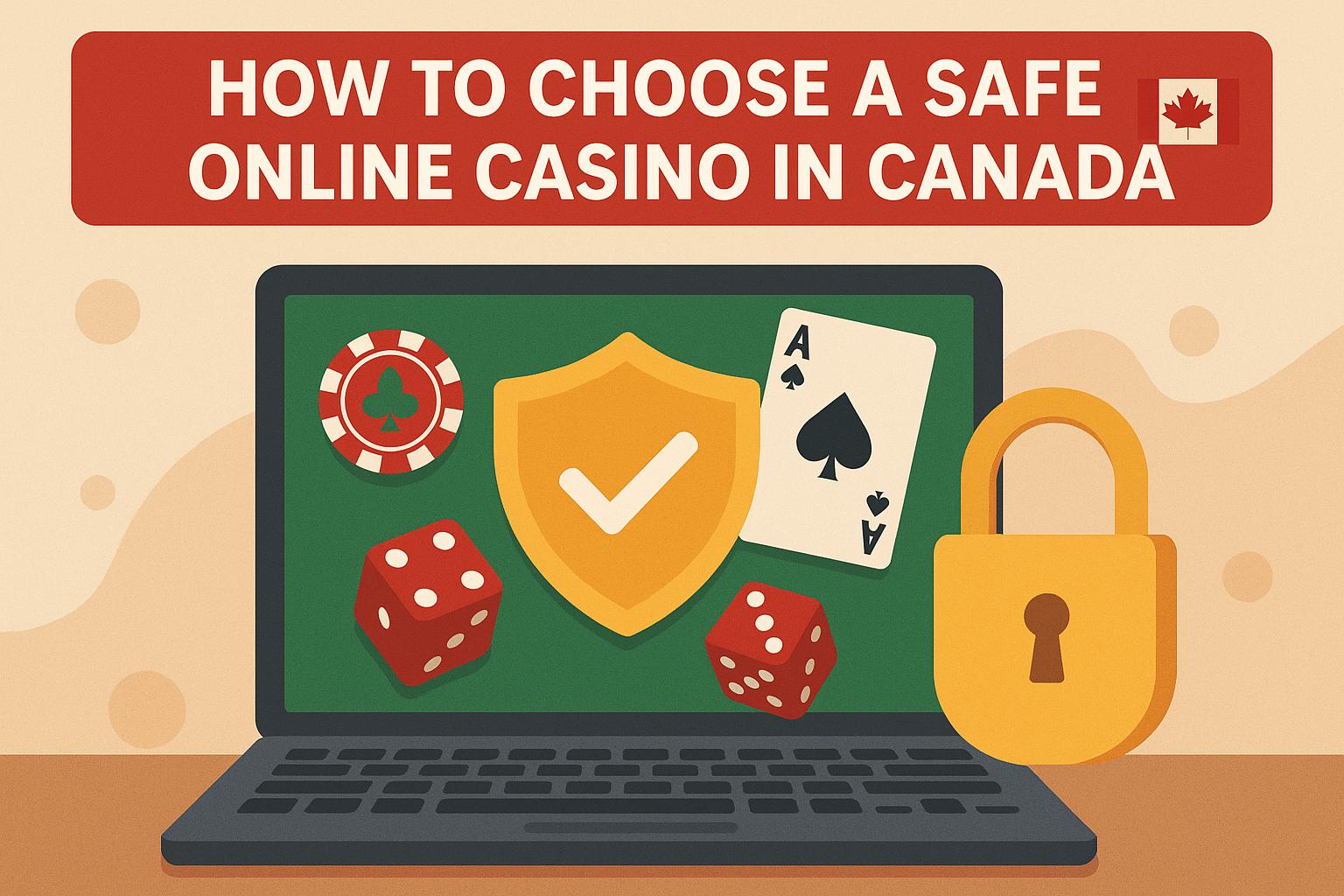 How to choose a safe online casino in Canada.