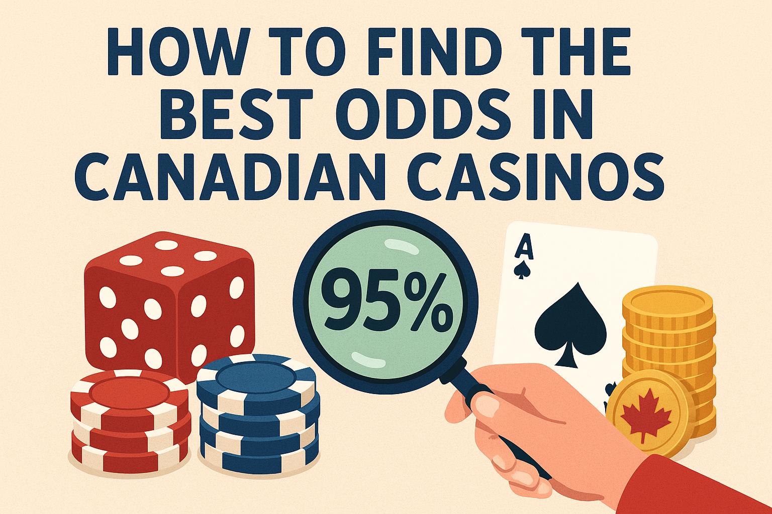 How to find the best odds in Canadian casinos.