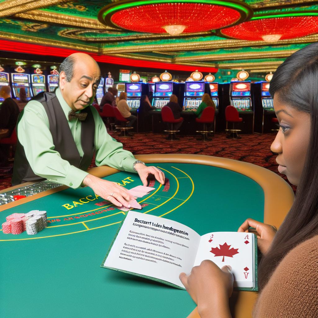 How to play baccarat at Canadian casinos.