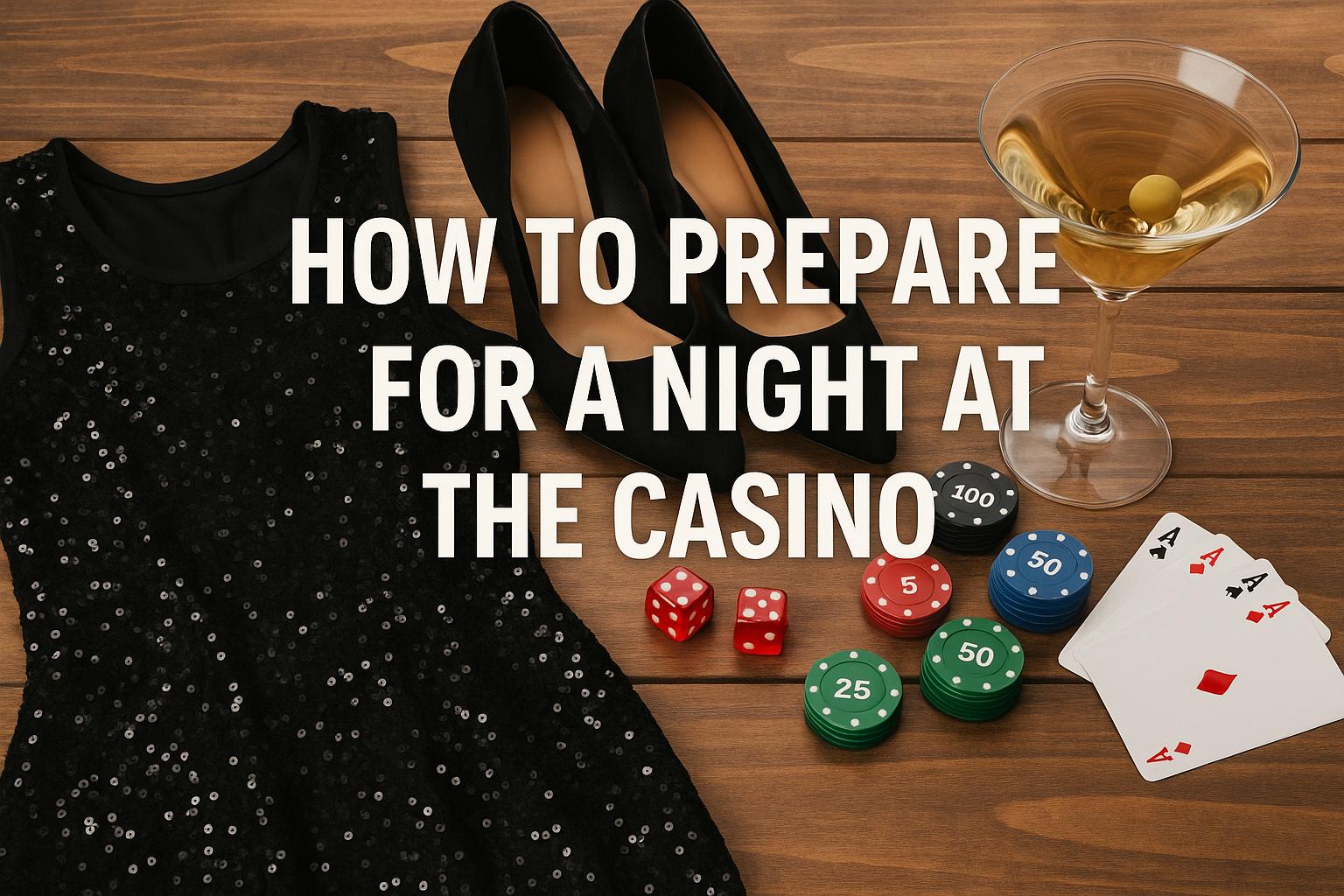 How to prepare for a night at the casino.