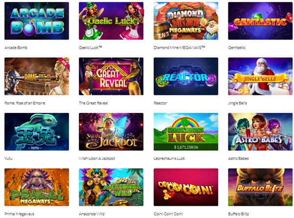 Mansion Casino slots