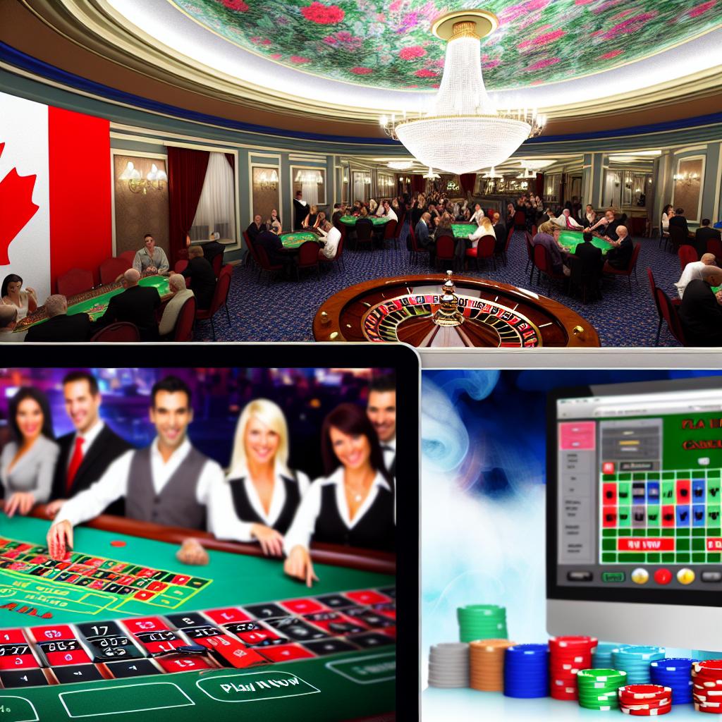 The differences between land-based and online casinos in Canada.