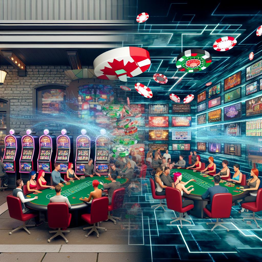 The evolution of casino technology in Canada.