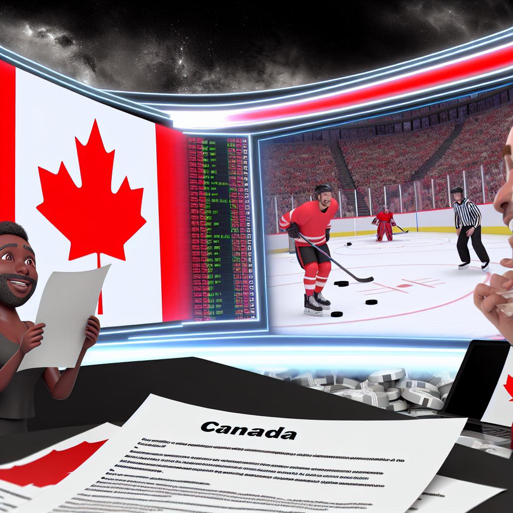 The legality of sports betting in Canada.