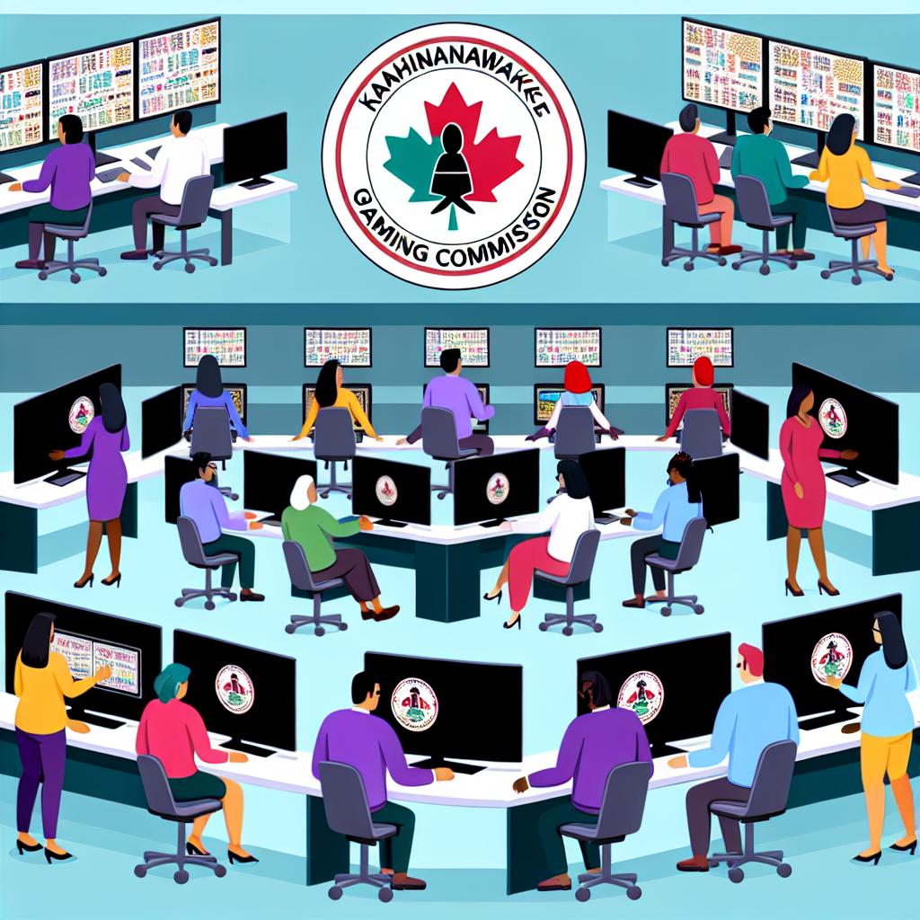 The role of the Kahnawake Gaming Commission in regulating online casinos.